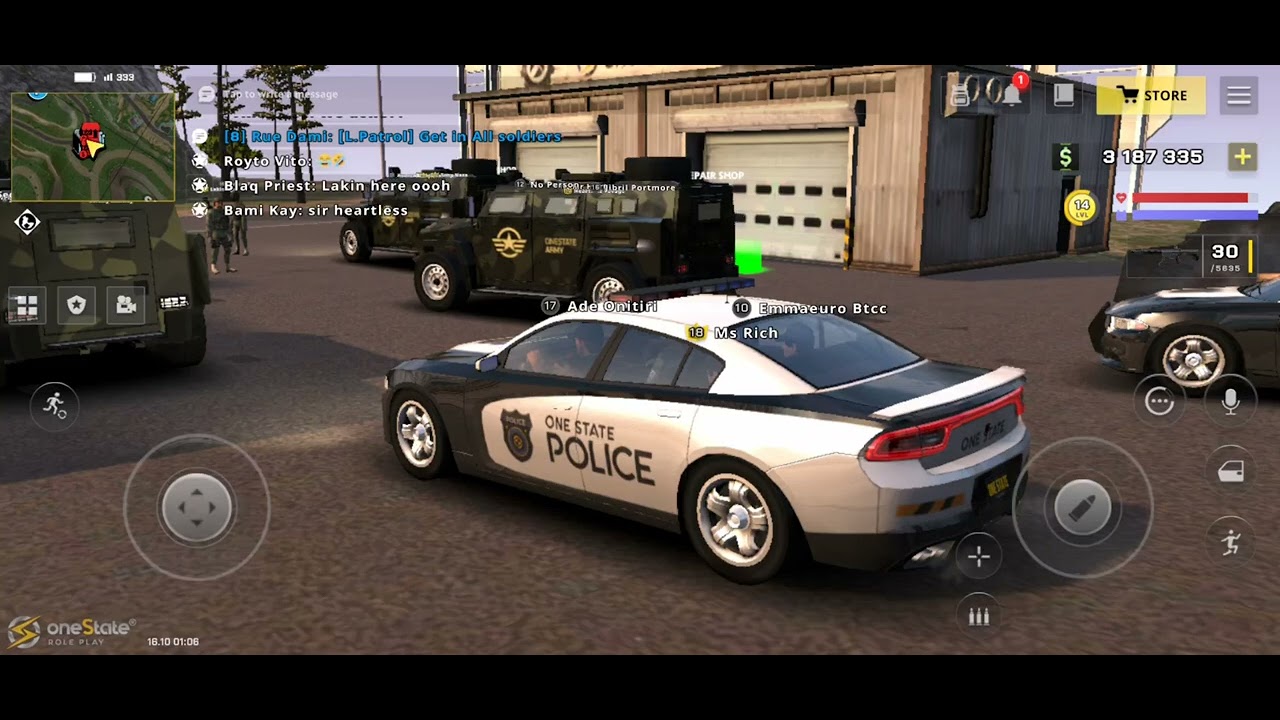 ONE STATE RP (ARMY) DURING PATROL
