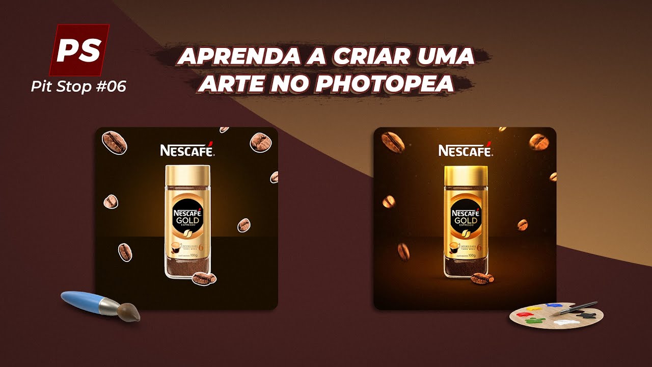 Como criar uma arte completa no Photopea | Pit Stop #06