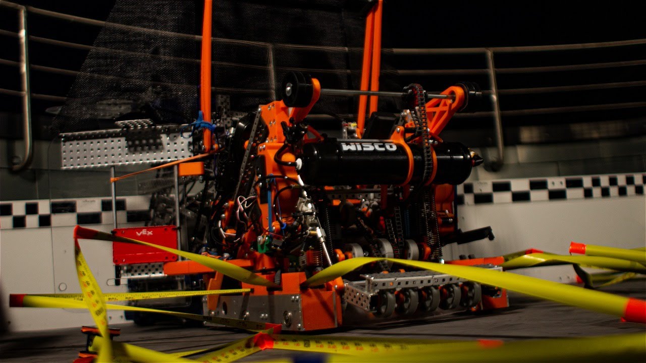 WiscoBots VEX U Spin Up Post Worlds Reveal