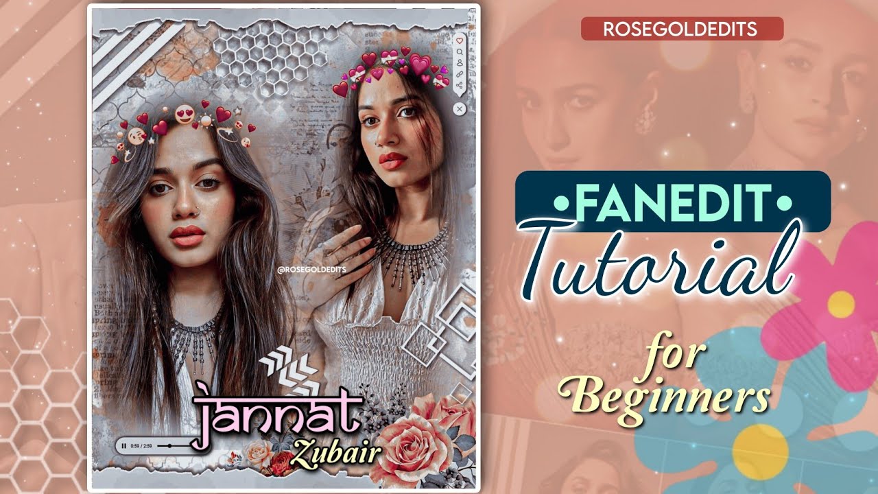 Easy Edits for Beginners || Picsart Editing || Fanpage Edit