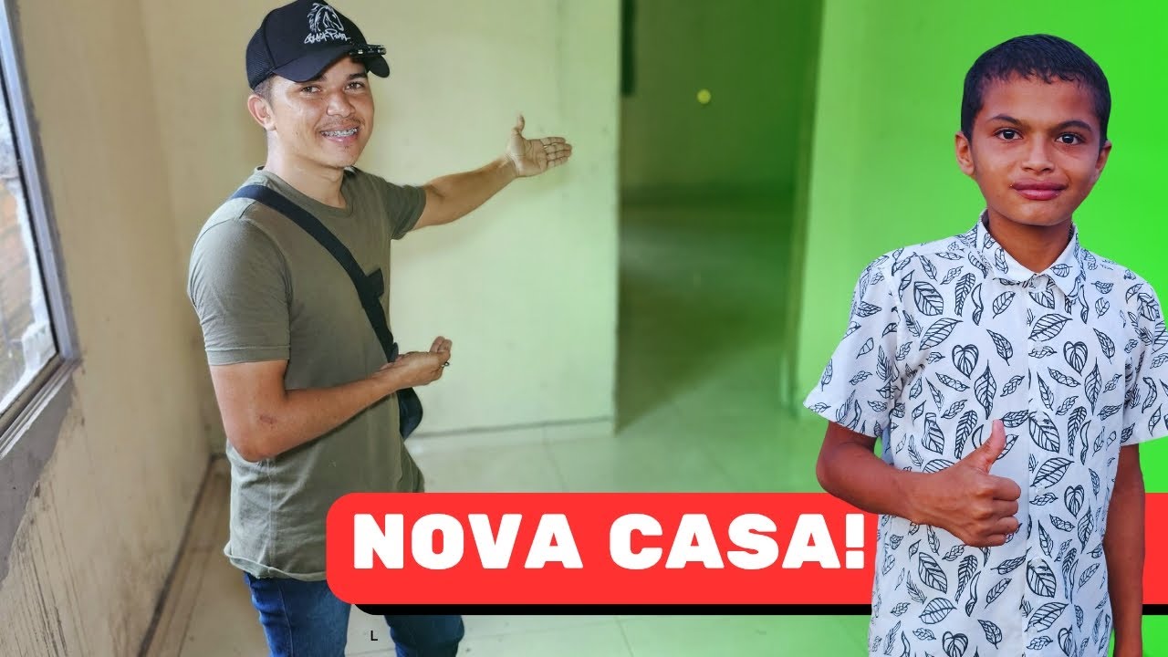 COMPRAMOS UMA CASA PARA O GAROTO DO PASTEL!