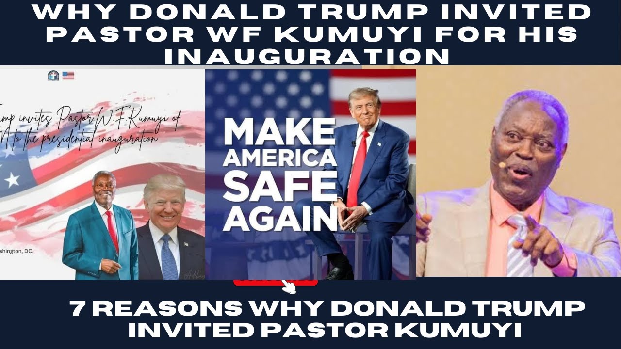 A MUST WATCH 😮 WHY DONALD TRUMP INVITED PASTOR KUMUYI FOR HIS INAUGURATION #pastorkumuyi