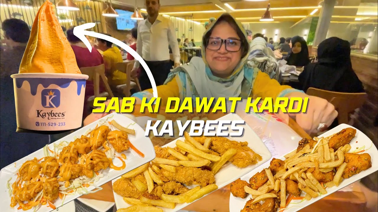 Sab ki Dawat Kardi Aaj 😍 Kaybees Ki Mango Ice Cream is Love ❤️🤩