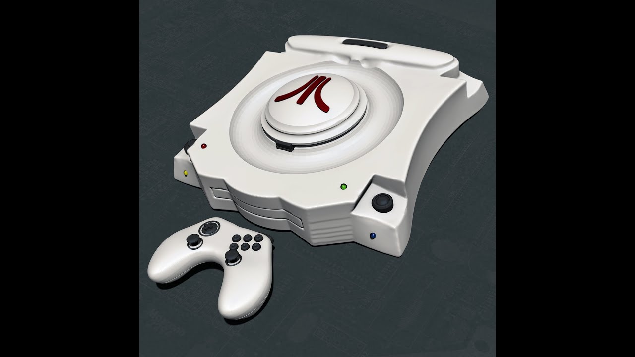Atari Cougar console 3d model