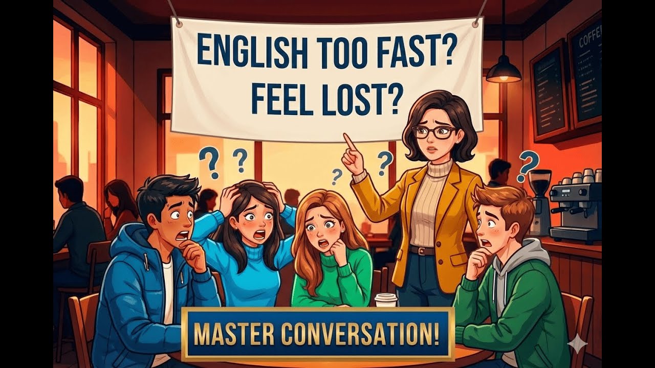 Do You Feel Lost When People Speak English Too Fast?