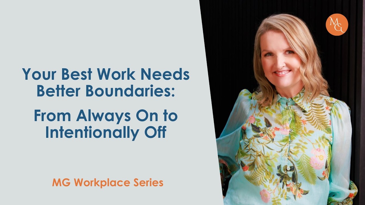 Episode 248   Your Best Work Needs Better Boundaries From Always On to Intentionally Off
