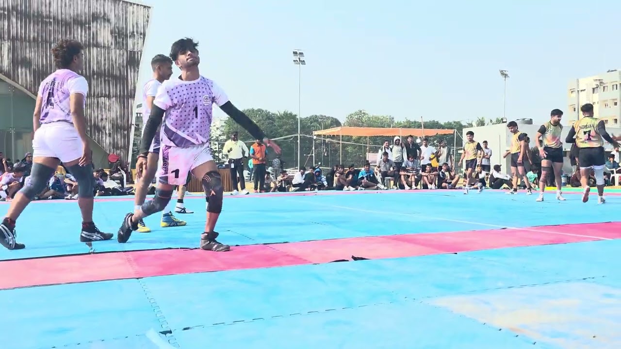 M.S.Uni. Vs Mehsana | 2nd half | Gujarat State kabaddi Association junior boys kabaddi tournament 