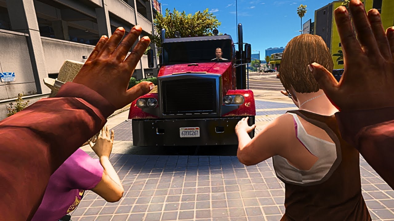 Смерть глазами NPC в GTA 5 #20