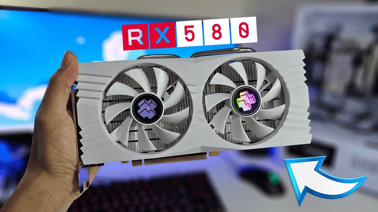 COMPREI a RX580 8GB 2048SP do ALIEXPRESS VALE APENA EM 2025 ? + TESTE EM JOGOS !!