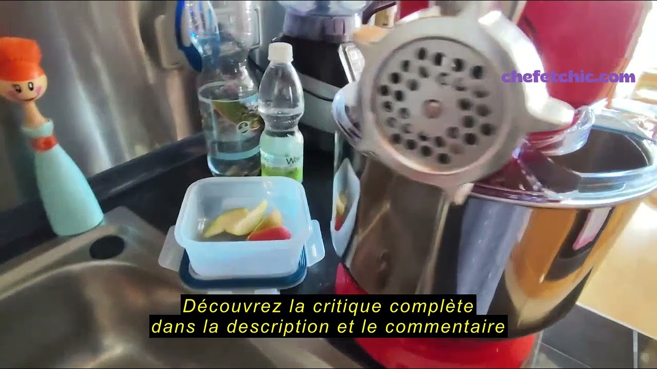 Avis sur la KESSER® Robot ménager universel 3 en 1 K-KM 3 000 avec hachoir à viande, pétrin | Mélang