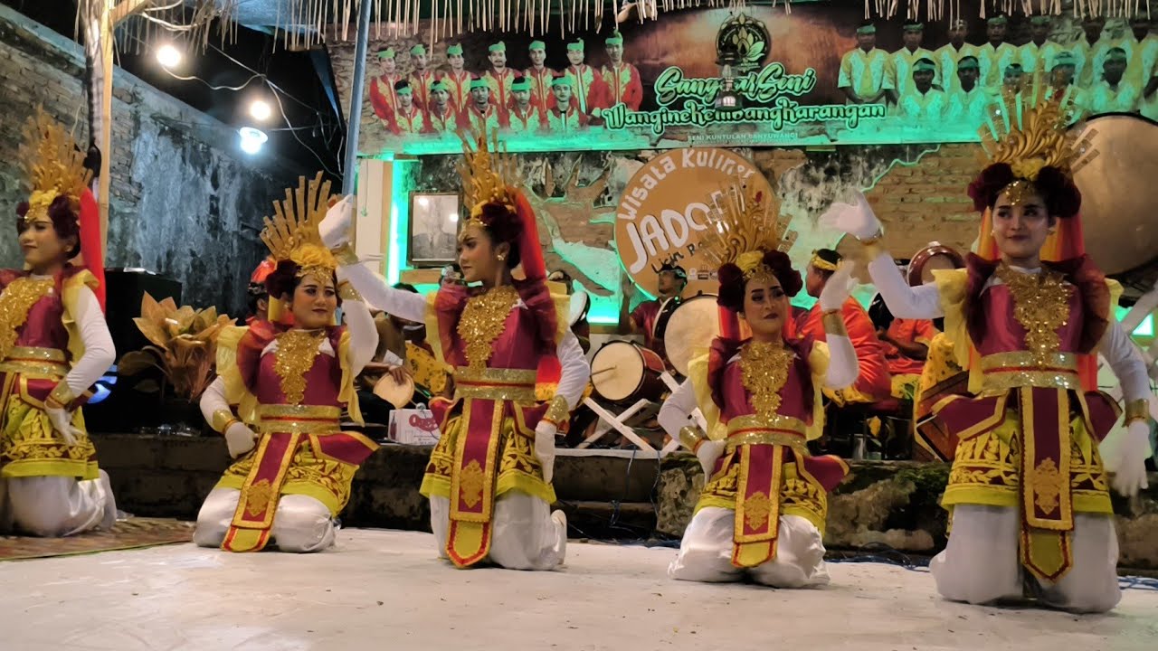 Part 2 Kuntulan Wangine Kembang Karangan Live Pasar kuliner jadoel Desa Licin. 
