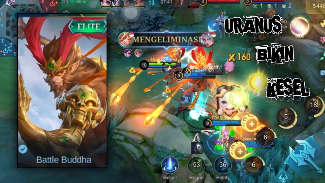 SUN LAWAN URANUS BIKIN KESEL | MLBB