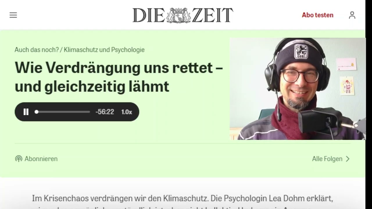 Psychologists for No Future (Teil 1) - Wie Psychologen die Welt retten wollen aber nicht können