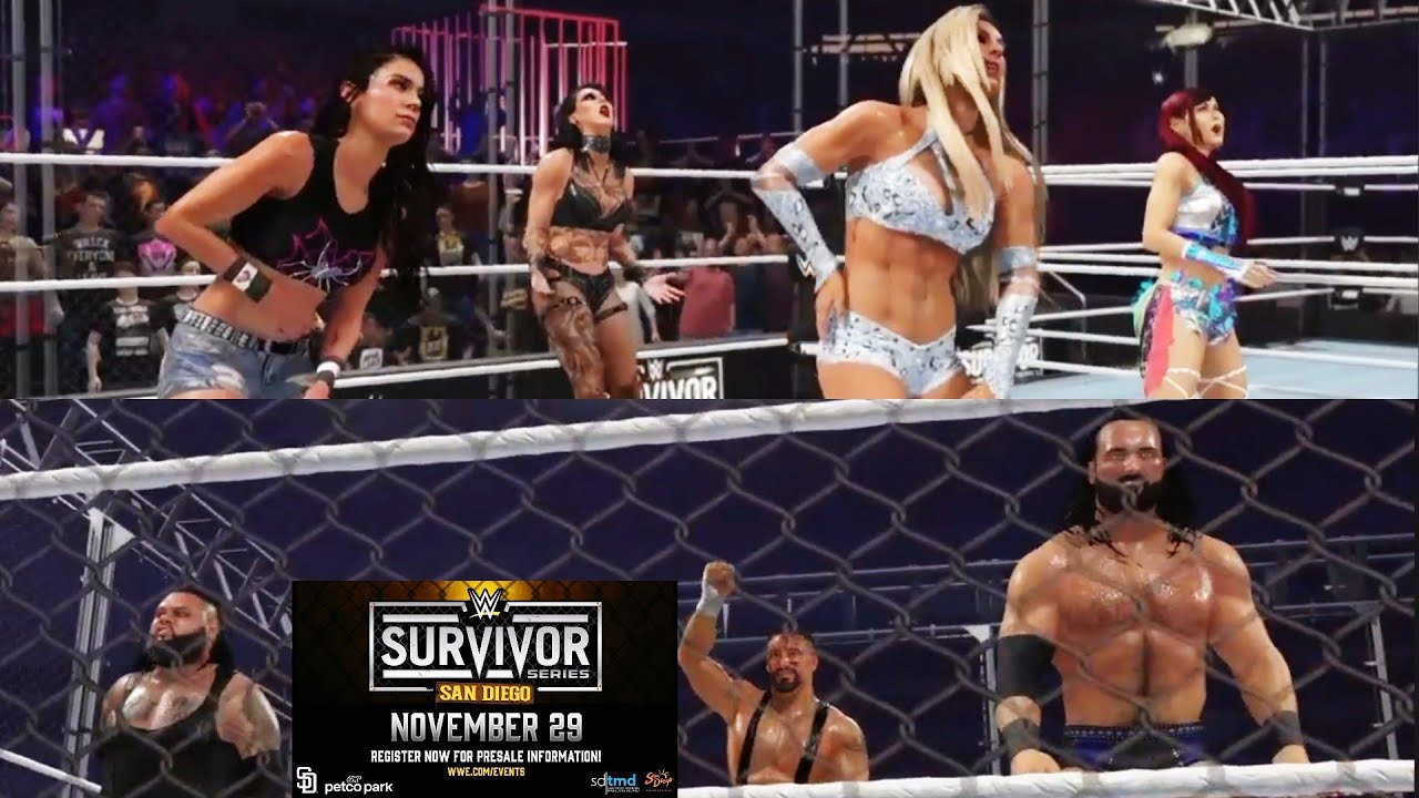 WWE 2K25: I Played WWE Survivor Series WarGames 2025! | WWE Survivor Series WarGames 2025 Highlights