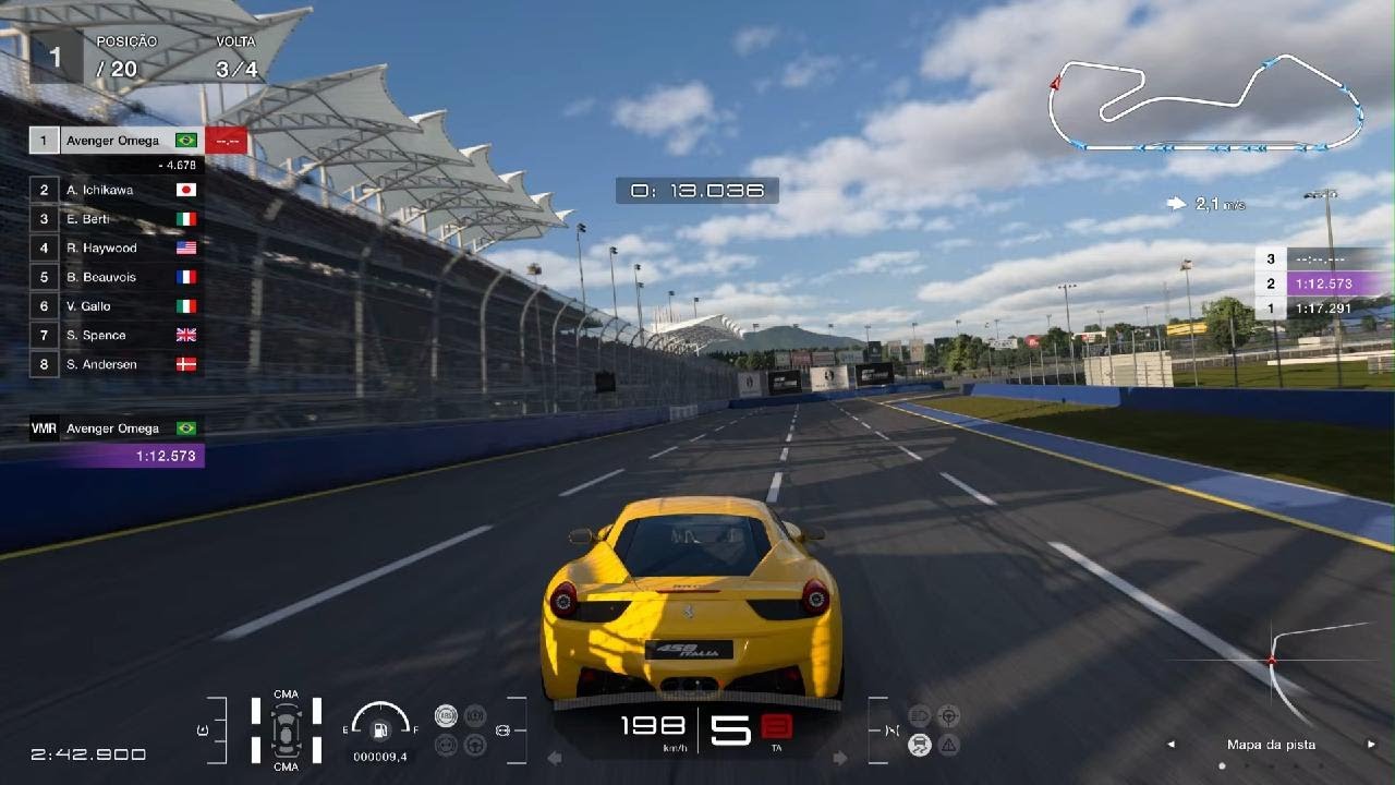 Gran Turismo 7 / 458 italia '09 (Ferrari) / European ClubmanCup 600 / 4 laps