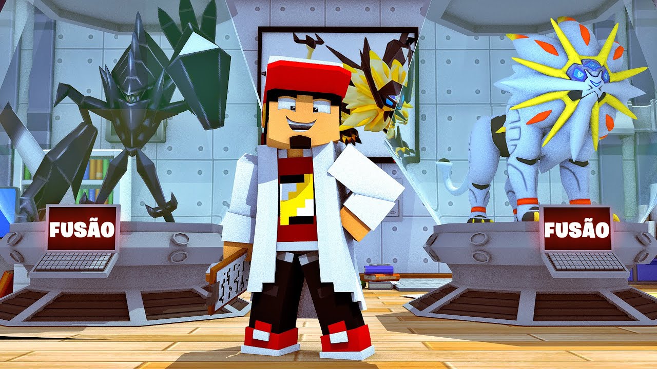 Minecraft: A FUSÃO FINALMENTE - POKEMON #17 ‹ EduKof Games ›