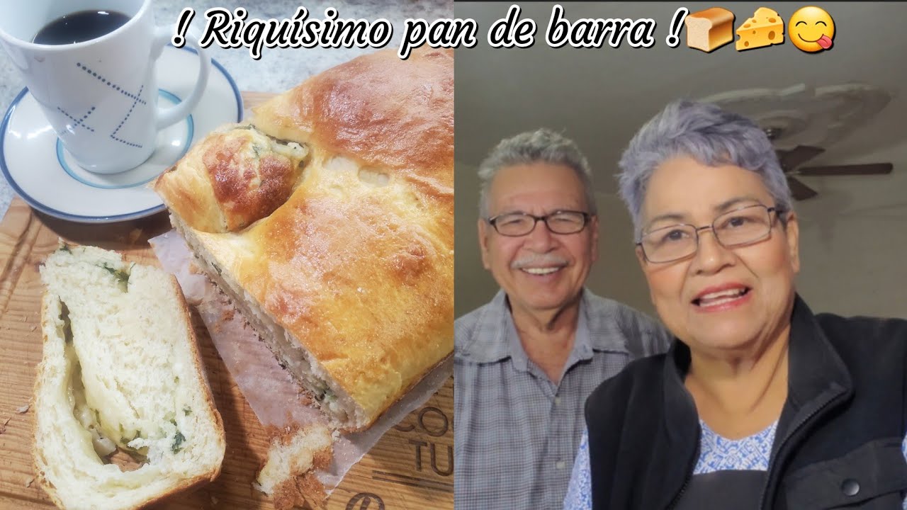 ! Riquísimo Pan de barra saborizado c/queso y cilantro ! 🍞🧀😋| Cocina Tutuli 