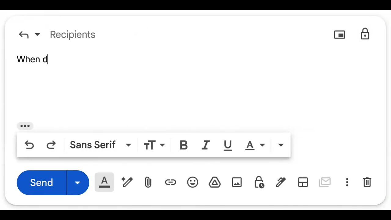 How to use Smart Compose in Gmail 💡 Check your Gmail settings to enable personalization.