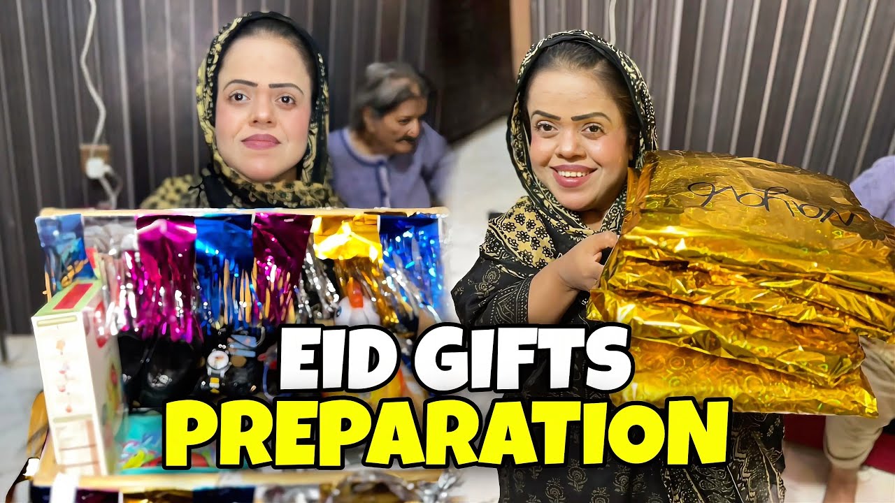 Eid Gifts Preparation | Sanober Choti Vlog | Sahari me banaya Sabot masala Qeema