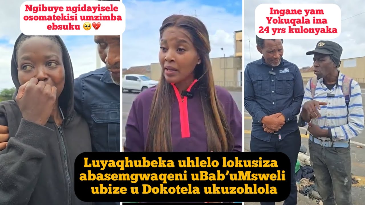Luyaqhubeka uhambo luka Mswel lokusiza abantu abahlala emgaqwen buka esiza umzali onengane ena 24yrs