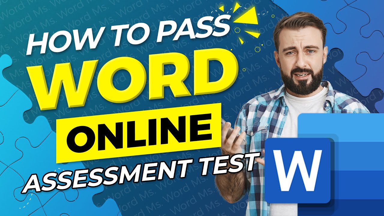 How To Pass MICROSOFT WORD ONLINE ASSESSMENT TEST - Questions and Answers with Solutions