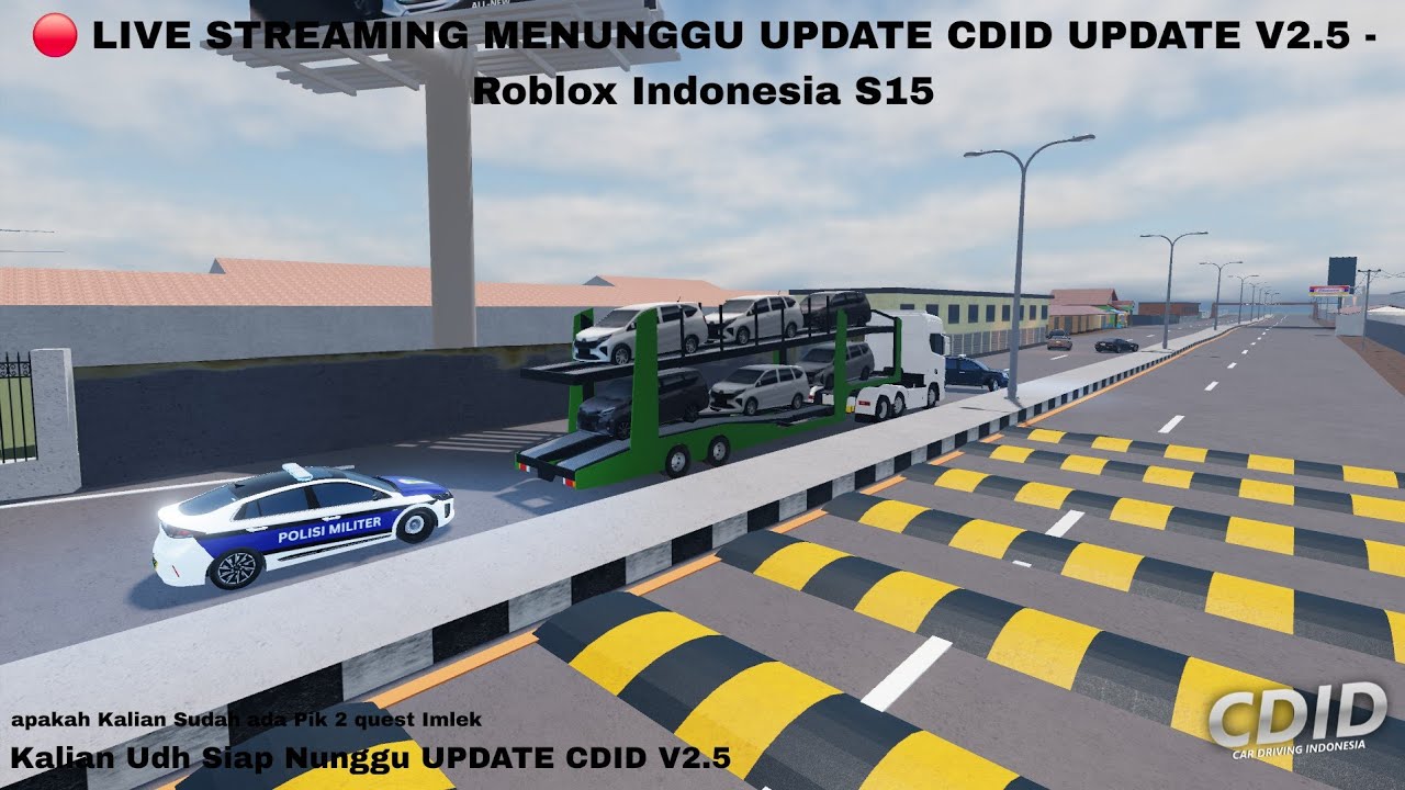 🔴 LIVE STREAMING MENUNGGU MAP NEW PIK 2 UPDATE CDID UPDATE V2.5 - Roblox Indonesia S15
