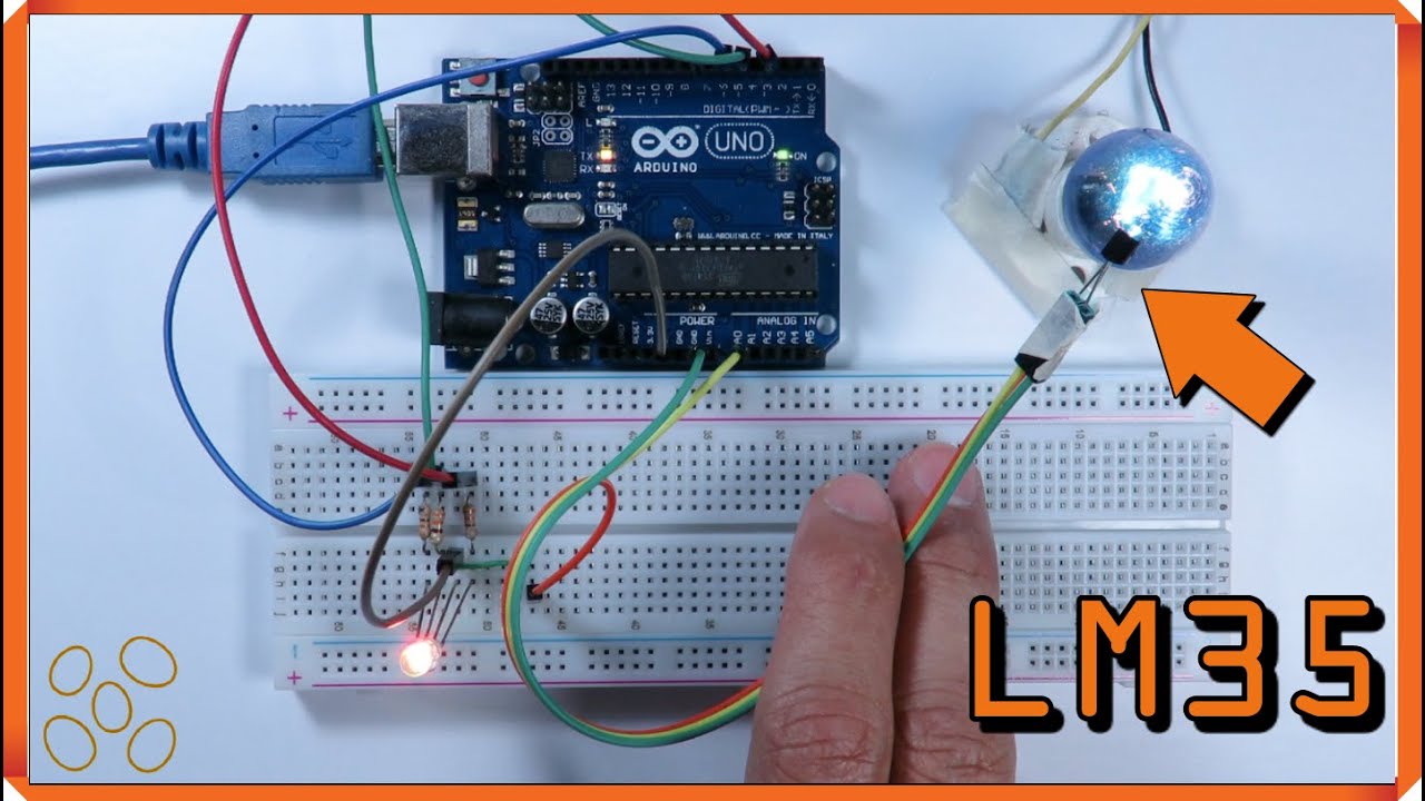 🚀  Como conectar sensor LM35 Sensor de temperatura con Arduino