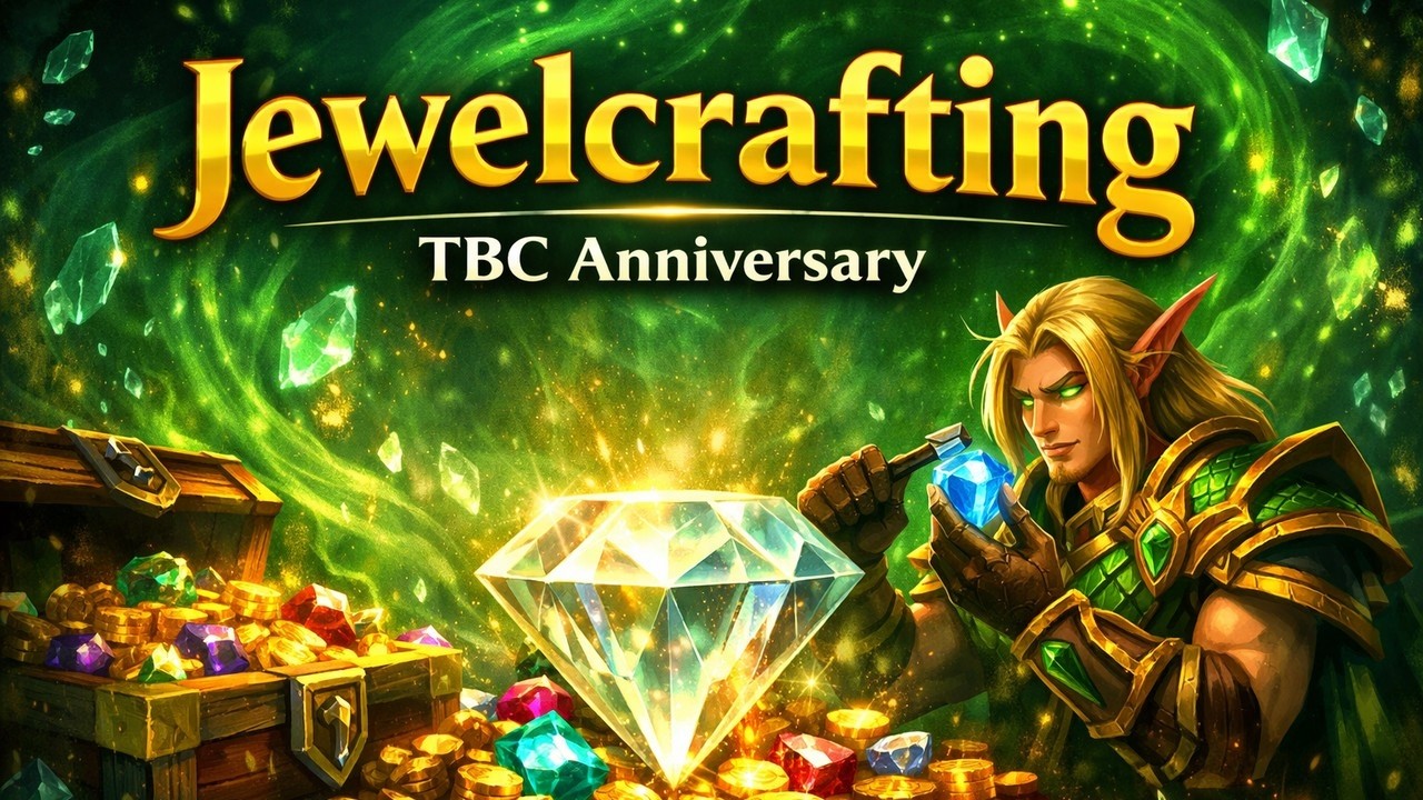 How to make gold with Jewelcrafting! TBC Anniversary