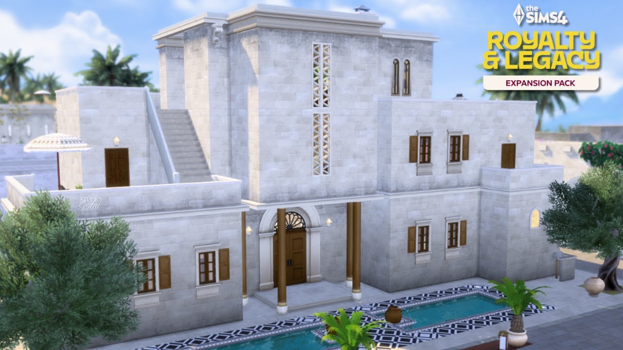 I BUILT *THREE OFFICIAL LOTS* FOR THE SIMS 4 ROYALTY & LEGACY!