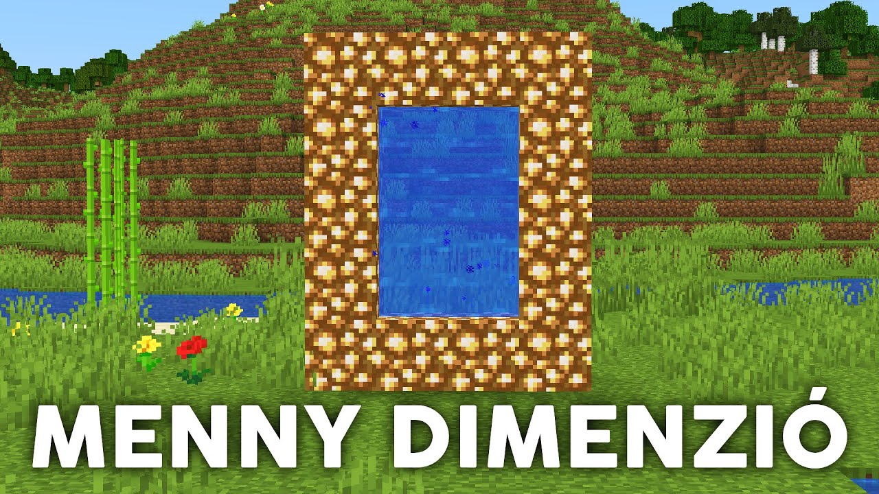 Kivitt&uuml;k az Aether (Menny) dimenzi&oacute;t a Minecraftban a fi&uacute;kkal 🙏