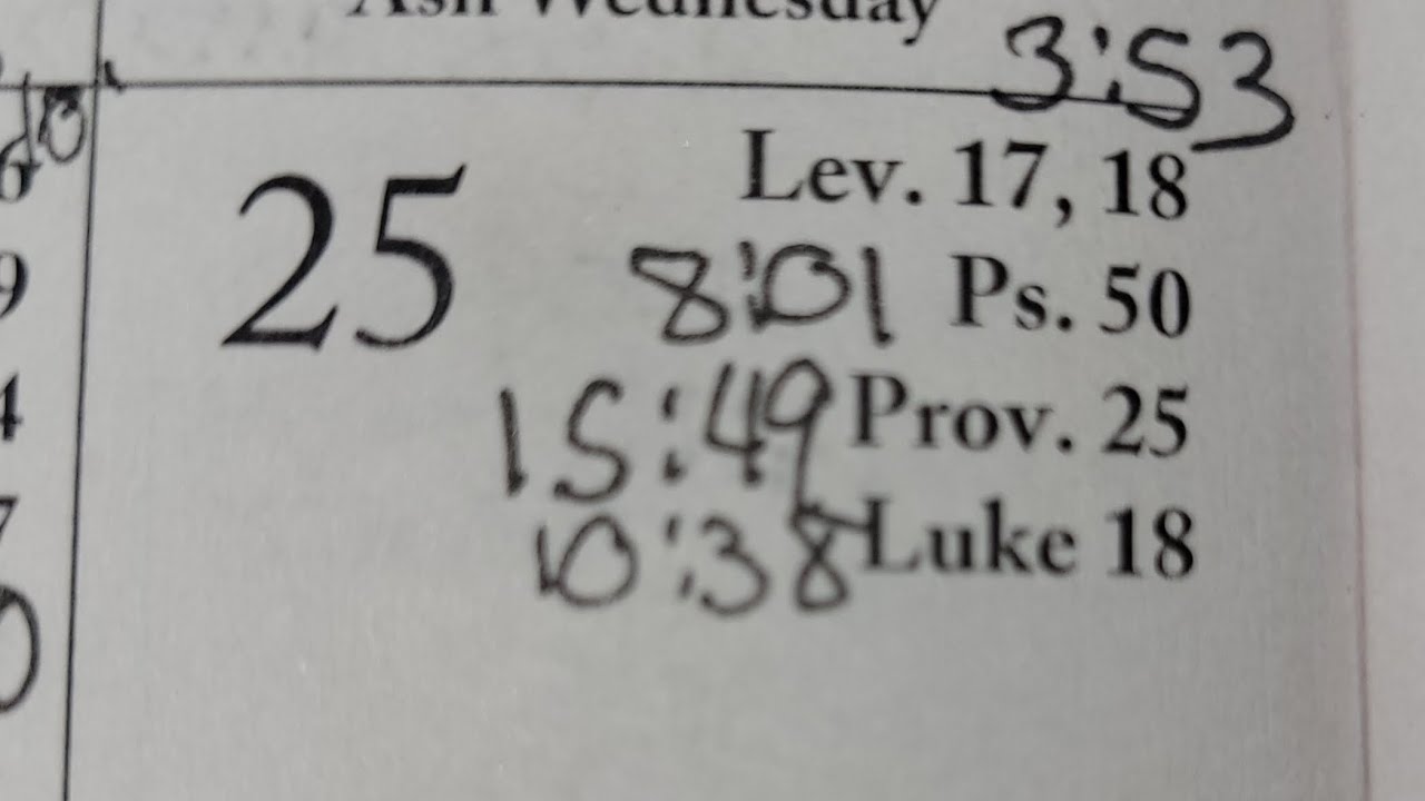 2.25.2026 Bible in a year 