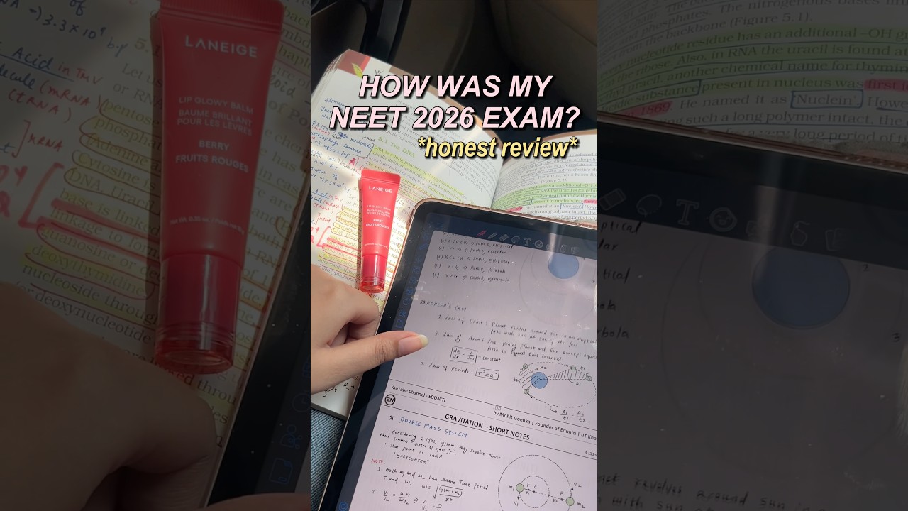 HOW DID MY *NEET 2026* GO⁉️ Neet 2026 review🫠📚📖 #shorts #youtubeshorts #neet