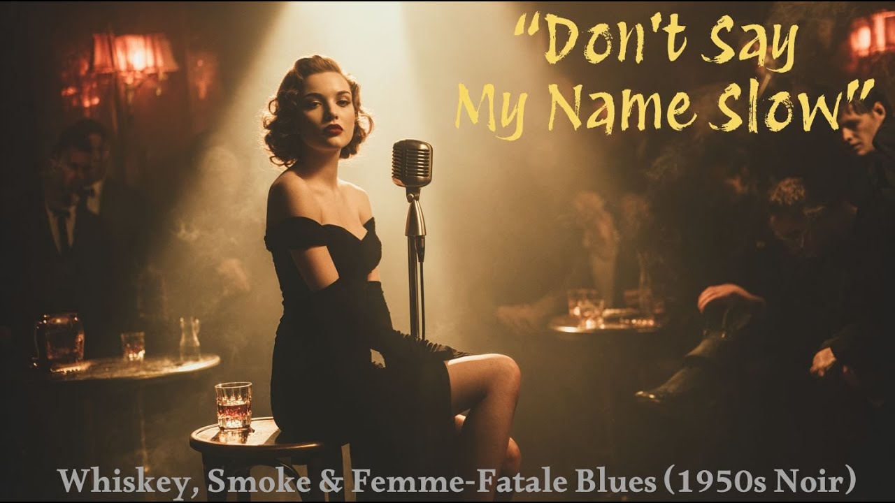 Whiskey, Smoke & Femme-Fatale Blues (1950s Noir) - Bad Girl Blue (1950s Juke Joint)