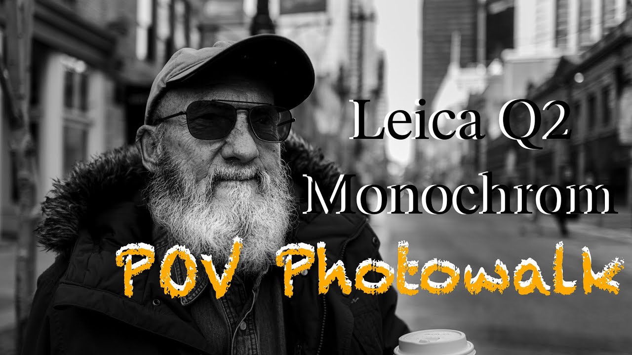 Lonely POV Street Photography w/ Leica Q2 Monochrom