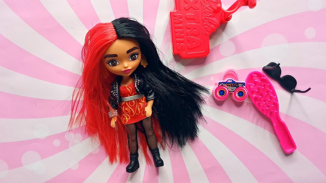 Распаковка Barbie Extra Minis🤏Первая Барби Экстра Минис в коллекции и впечатления❤Кукла с ладошку