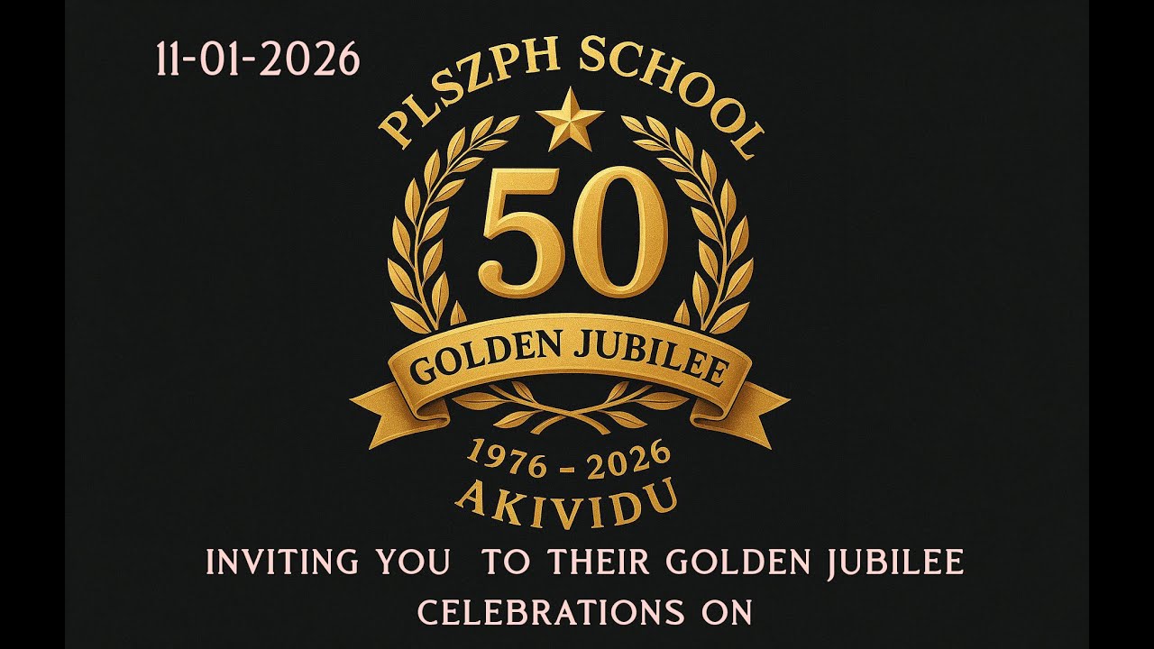 1976  1977 Golden Jubilee Celebrations on 11 01 2026 Plszph school Akividu 2