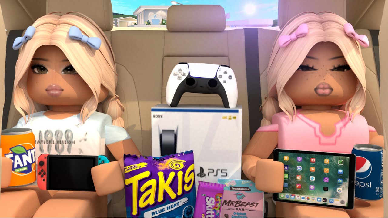 BABYSITTING DEBBIE'S EX STEP CHILDREN! *EVIL TWINS...SEPHORA KIDS?* VOICE Roblox Bloxburg Roleplay