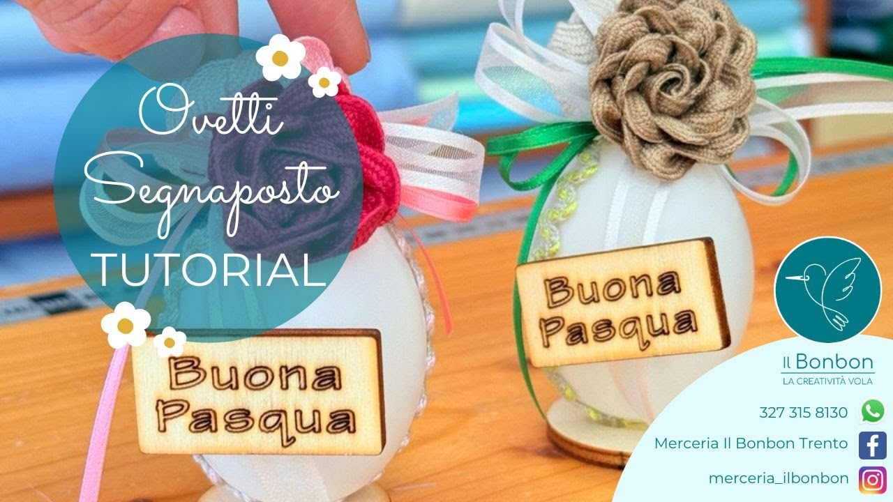 Ovetti segnaposto 🌸 TUTORIAL