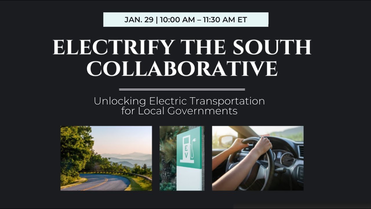 Electrify the South Collaborative | Jan. 29, 2026
