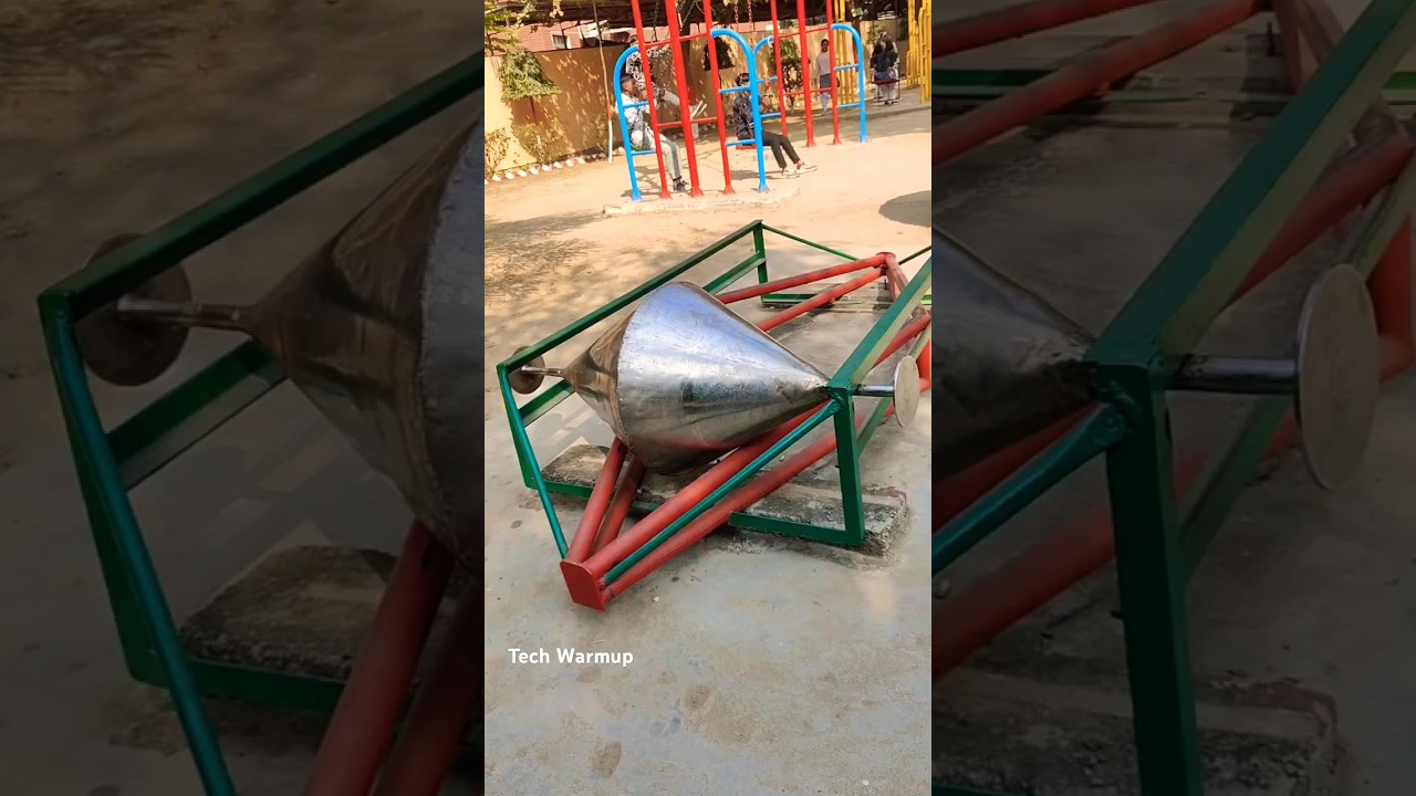 Anti Gravity Double Cone #physics #shorts #science