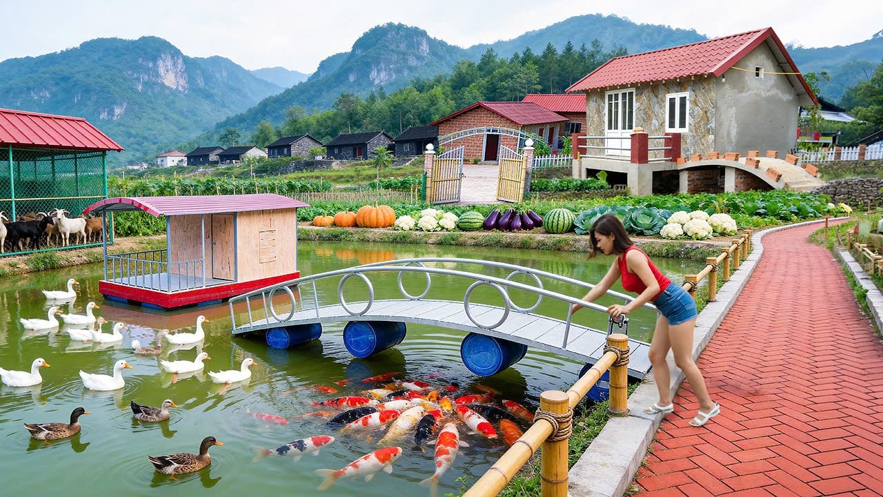 Building a Massive Floating Bridge: Connecting My Floating House to the Bank