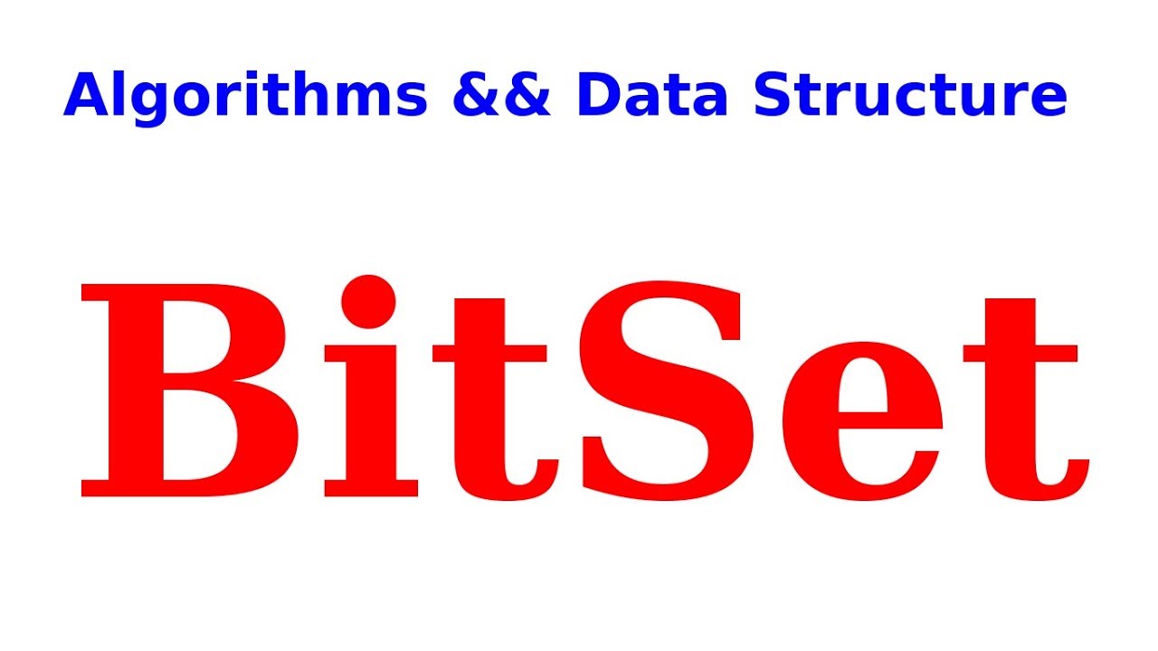 java collection : BitSet - مجموعة البت