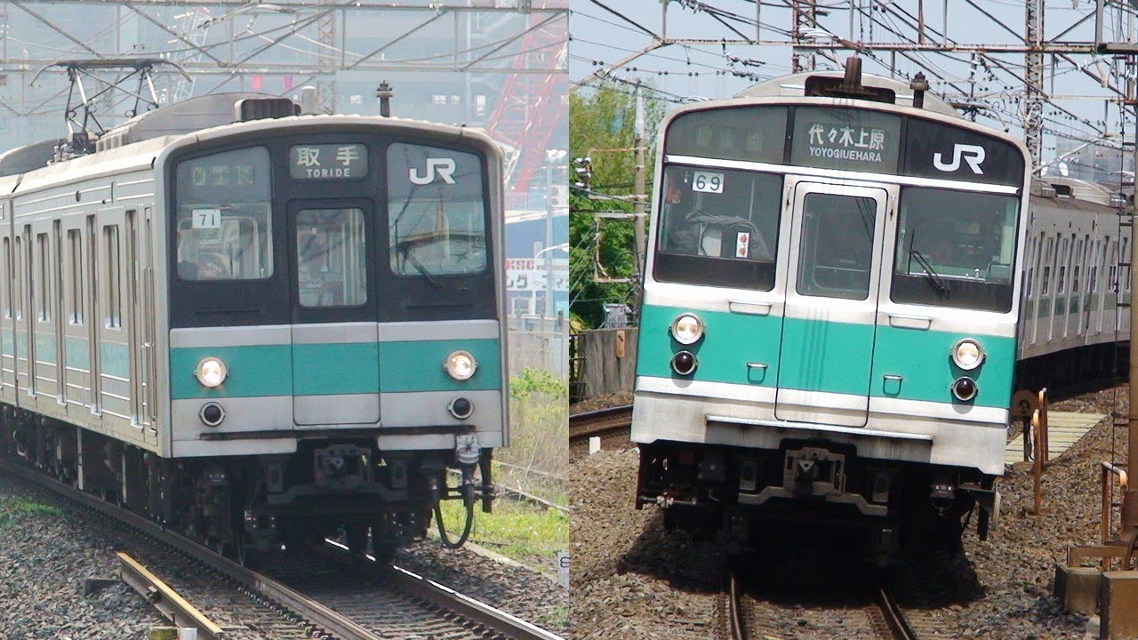 【地下鉄直通】203系・207系【常磐緩行線】