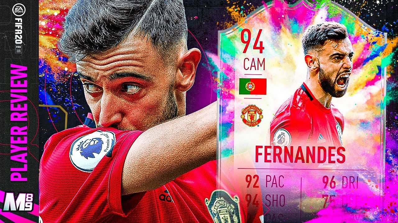 SUMMER HEAT FERNANDES PLAYER REVIEW | 94 BRUNO FERNANDES REVIEW | FIFA 20 Ultimate Team