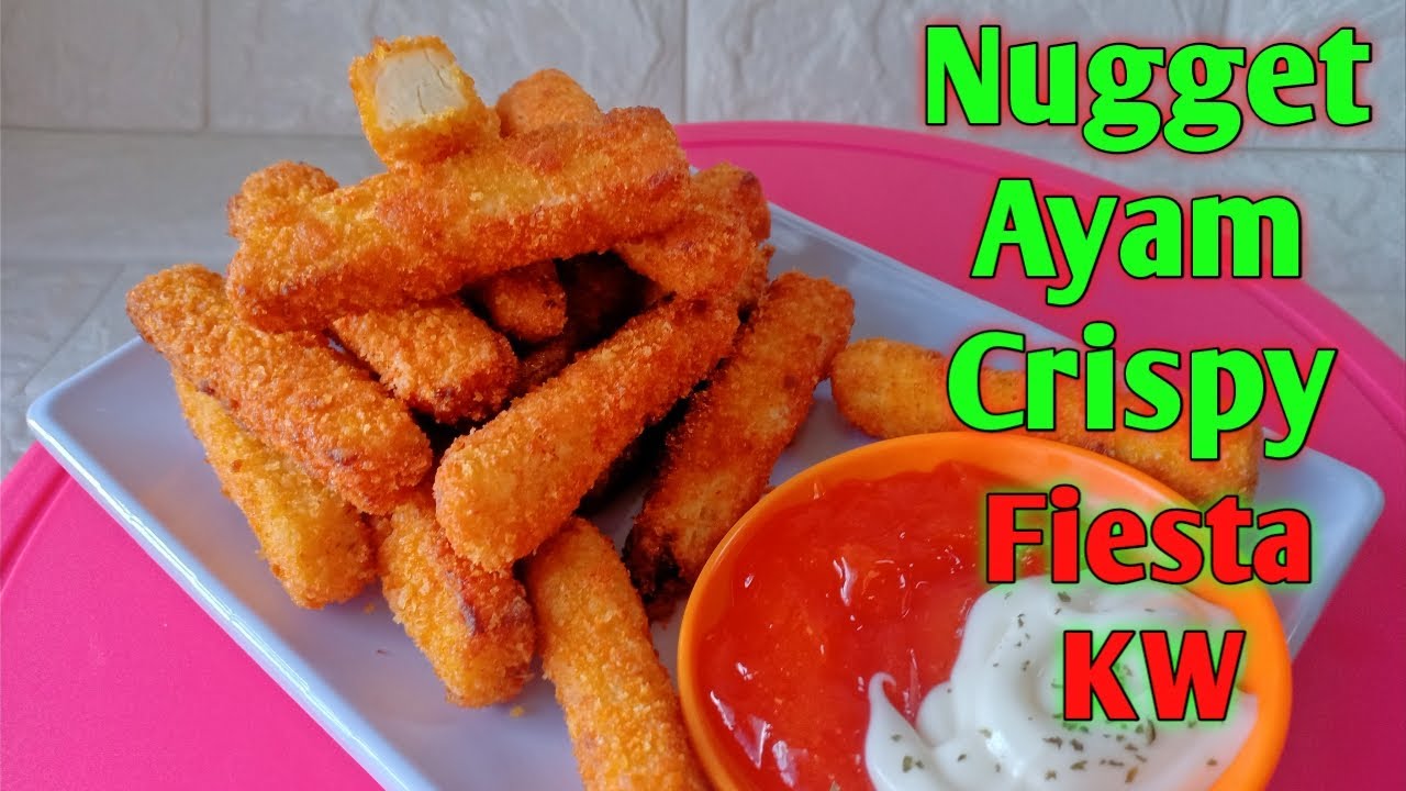 Cara Membuat Nugget Ayam | Crispy Mirip Fiesta