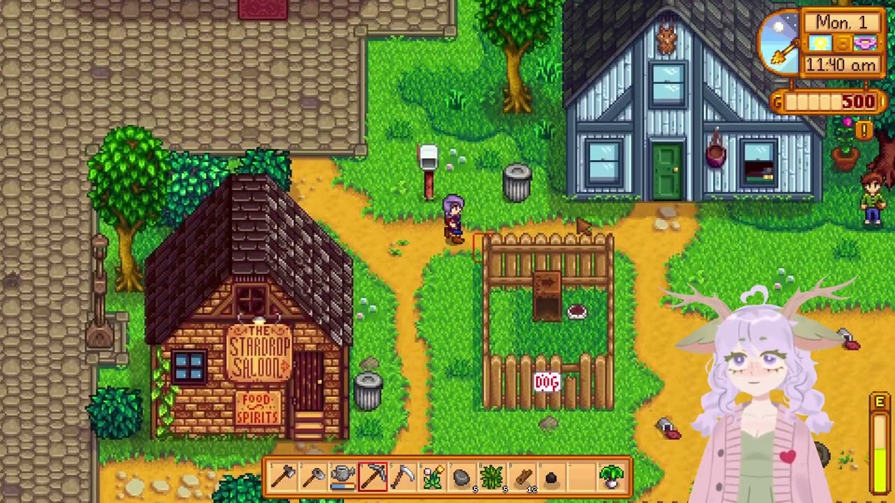 Stardew Valley | first stream!! let's scare away the sunday scaries | cozy stardew