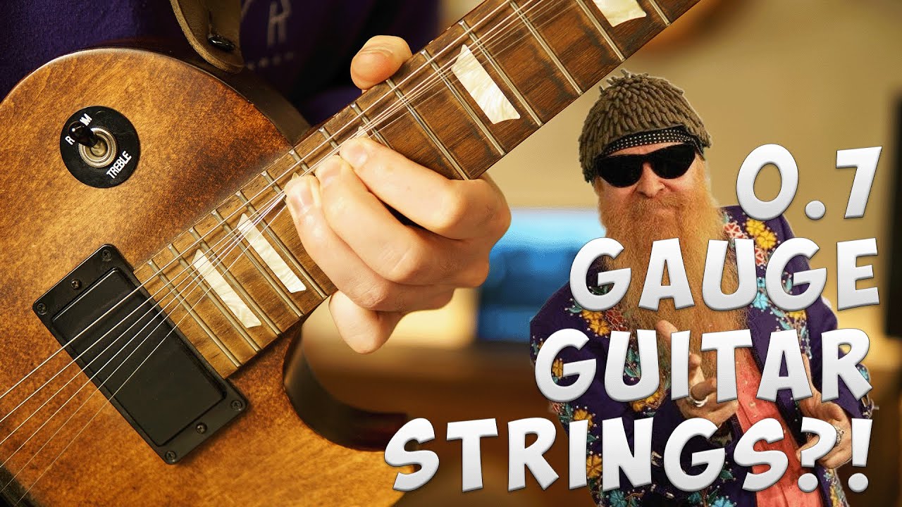 The Worlds Lightest Guitar Strings...