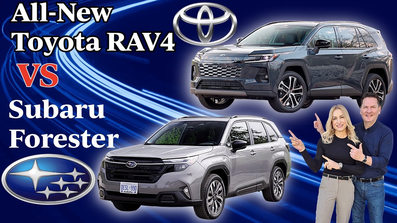 Абсолютно новый Toyota RAV4 2026 года против Subaru Forester 2026 года // Какой из них выбрать?