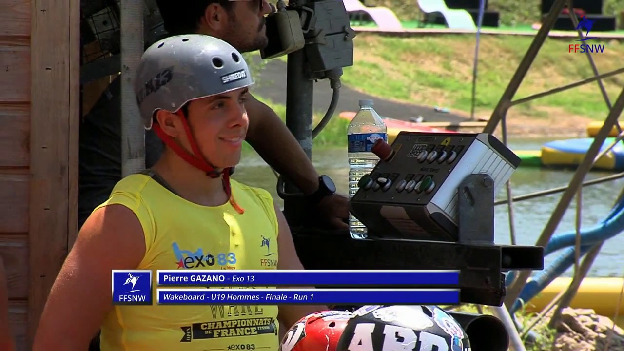 Finale Wakeboard U19 Garcons - Championnats de France de Wakeboard Cable 2018