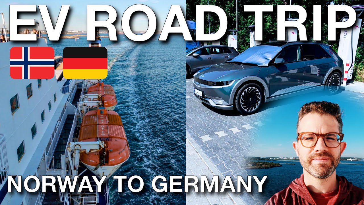 Ioniq 5 Road Trip Norway to Germany | 40°C Heatwave!